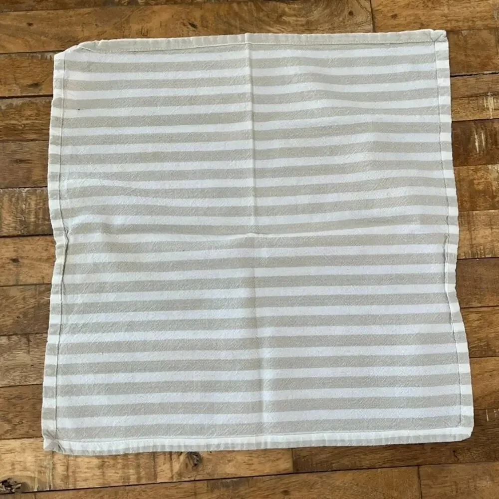 Cotton Casual Farmhouse Style Napkins Set of 4 16